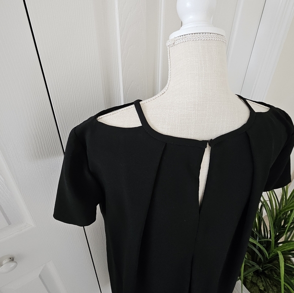 Trina Turk Floramaria Hi-Low Crepe Shift Dress - Picture 2 of 10